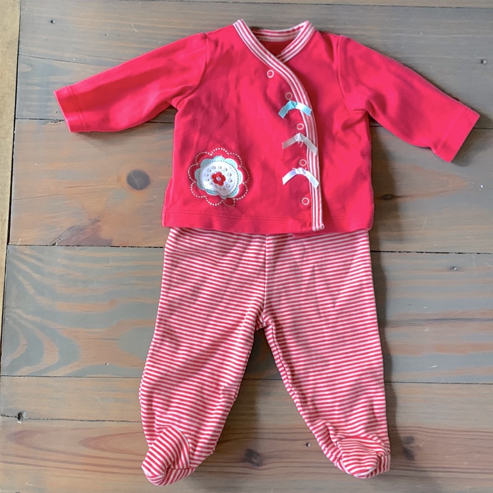 **5 for $30** — Offspring floral/stripe matching set